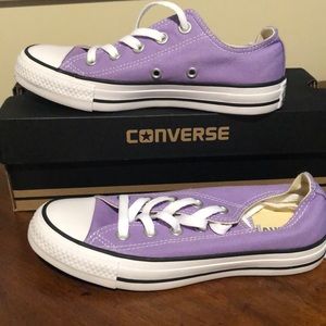 Converse sneakers, frozen lilac, size 5, new